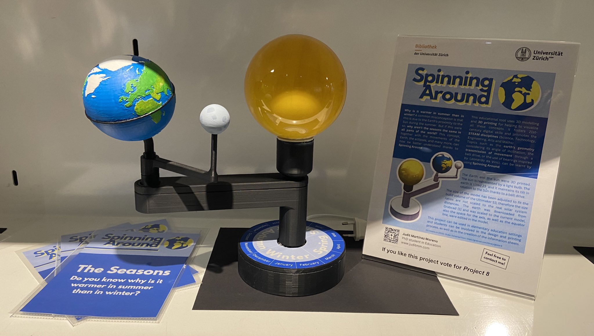 Spinning Around A 3Dprinted educational tool Judit Martínez Moreno